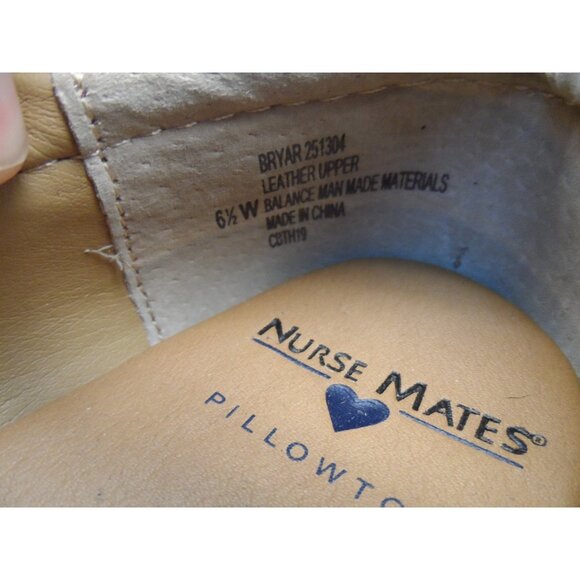 Nurse Mates Women's Slip-On Bryar Slip-Resistant Work Shoes White Size 6.5W - Picture 8 of 8